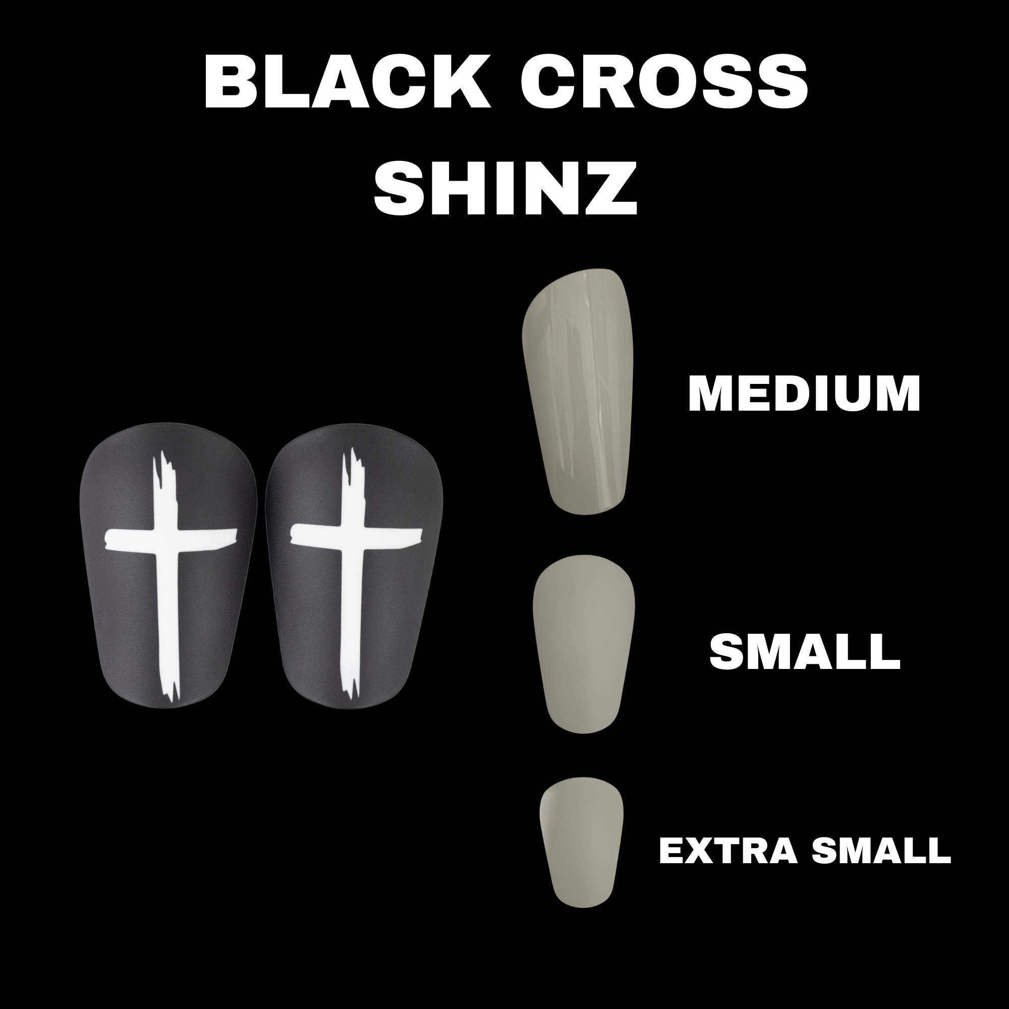 Christ Cross Shinz - Black